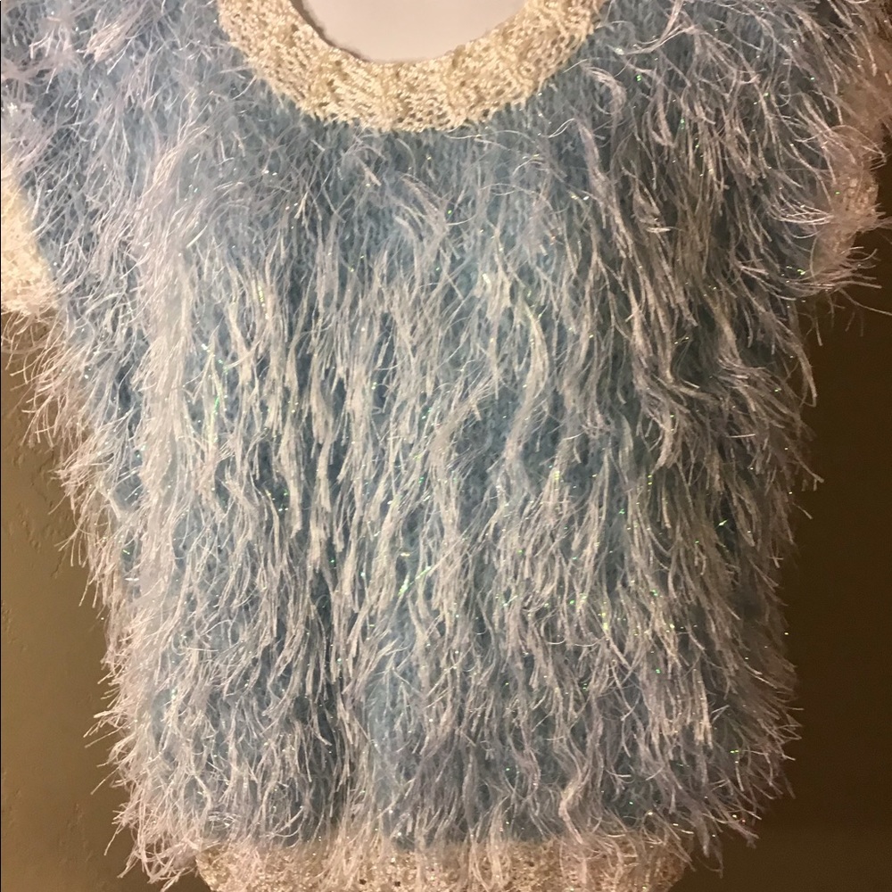 Baby Blue Vintage Sweater - Picture 5 of 5